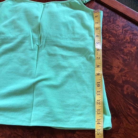 NWOT - Dressbarn - Ladies Camisole Tops (2) (Green and Red) - Picture 6 of 6